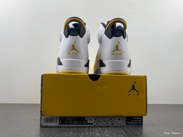 Kicktheory Yellow Air 6 CT8529-170 Jordan Ochre 0805